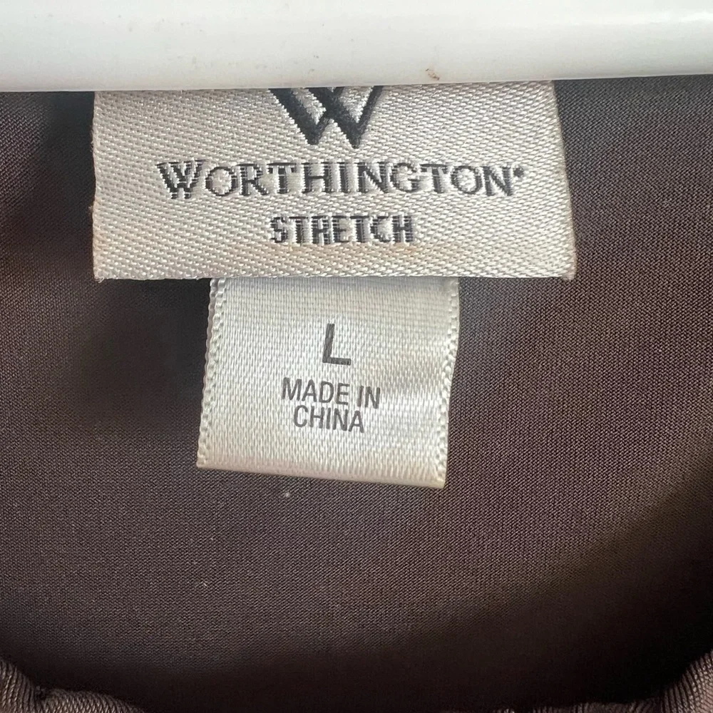 Worthington Dress Top Size Large - Picture 2 of 4
